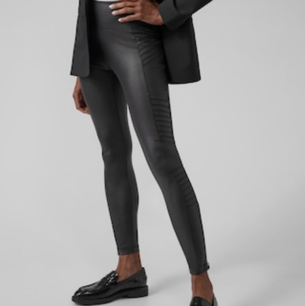 Athleta Delancey Gleam Moto Tight Size S Petite